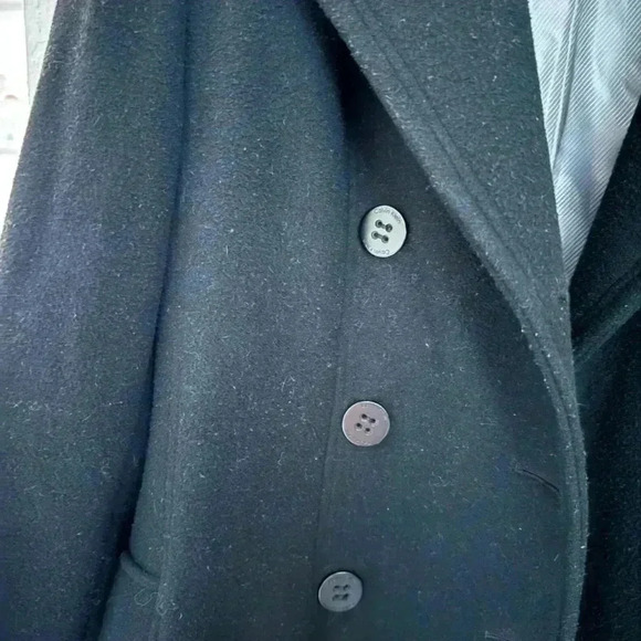 Calvin Klein Belted Pea Coat - Picture 3 of 9